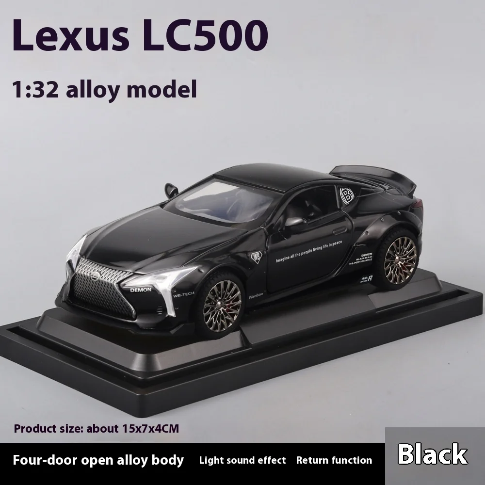 1:32 LEXUS LC500 Alloy Sport Car Diecast Metal Model Simulation