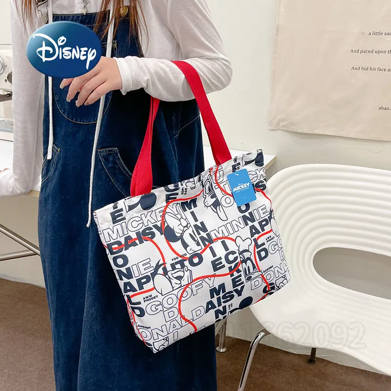 Disney Stitch's New Messenger Bag Luxury Brand Student Shoulder Bag  Large-capacity Multi-functional Men's and Women's Tote Bag