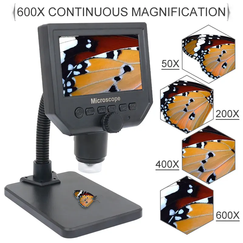 Portable LCD Digital Microscope