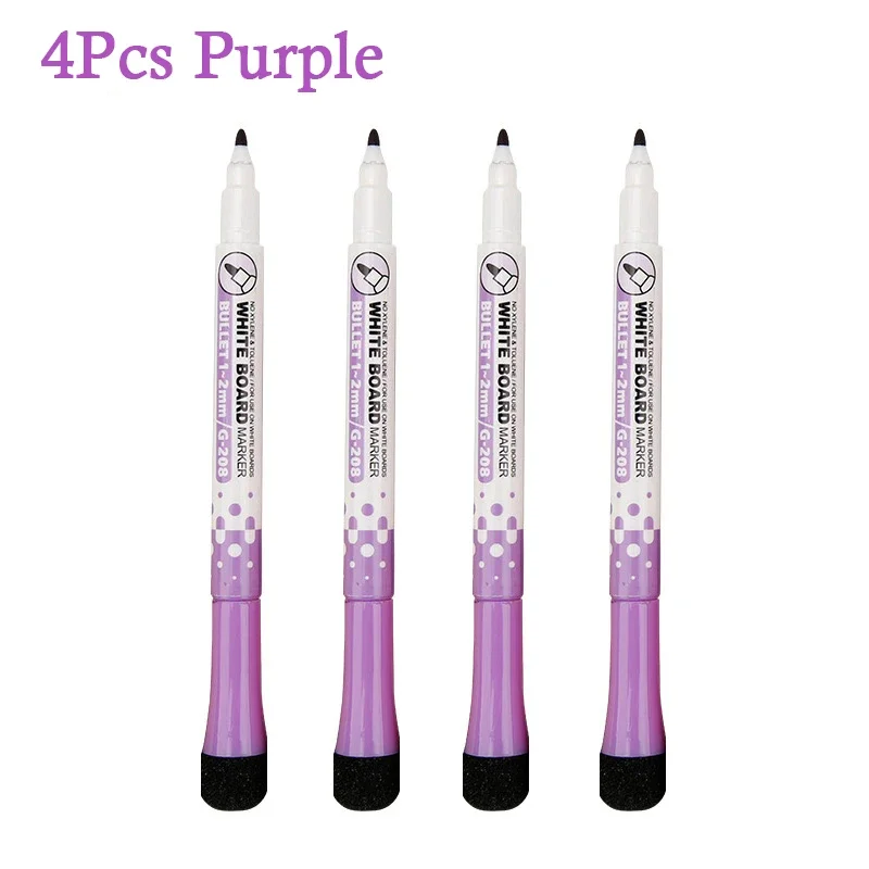 4Pcs Purple
