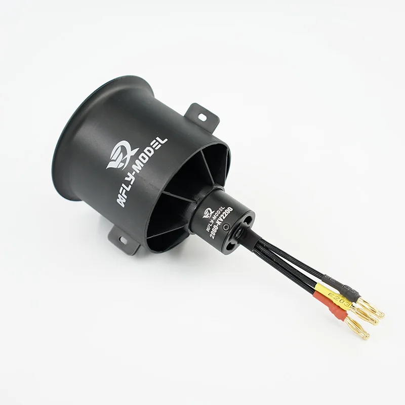 Amazon.com: XFLY-MODEL 70mm 12-Blade EDF Ducted Fan with 6S