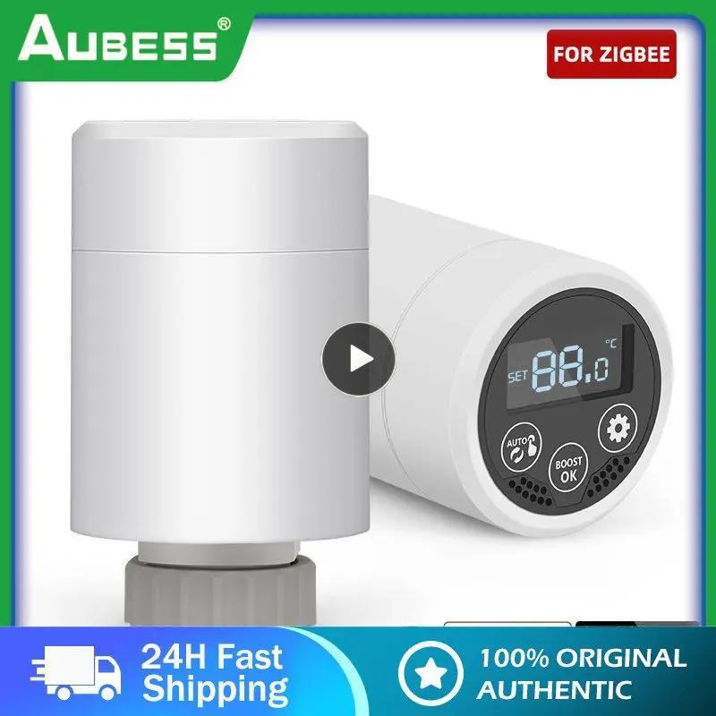 

Tuya Smart Thermostat Radiator Valve TRV Programmable Floor Heating Controller Support Alexa Yandex Alice Smart Life App