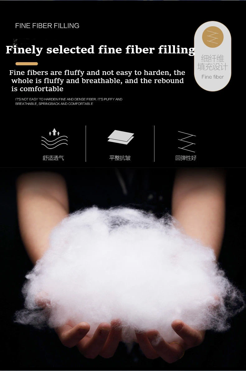 100% Cotton Low Pillow Ultra-thin Adult Household Pillow Core Low Pillow Flat Cervical Spine Childre Core Puf Sleep  메모리폼 베개 6