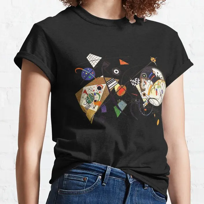 

HD “Transverse Lines” (1923) by Wassily Kandinsky T-Shirt Anime t-shirt t shirts for women