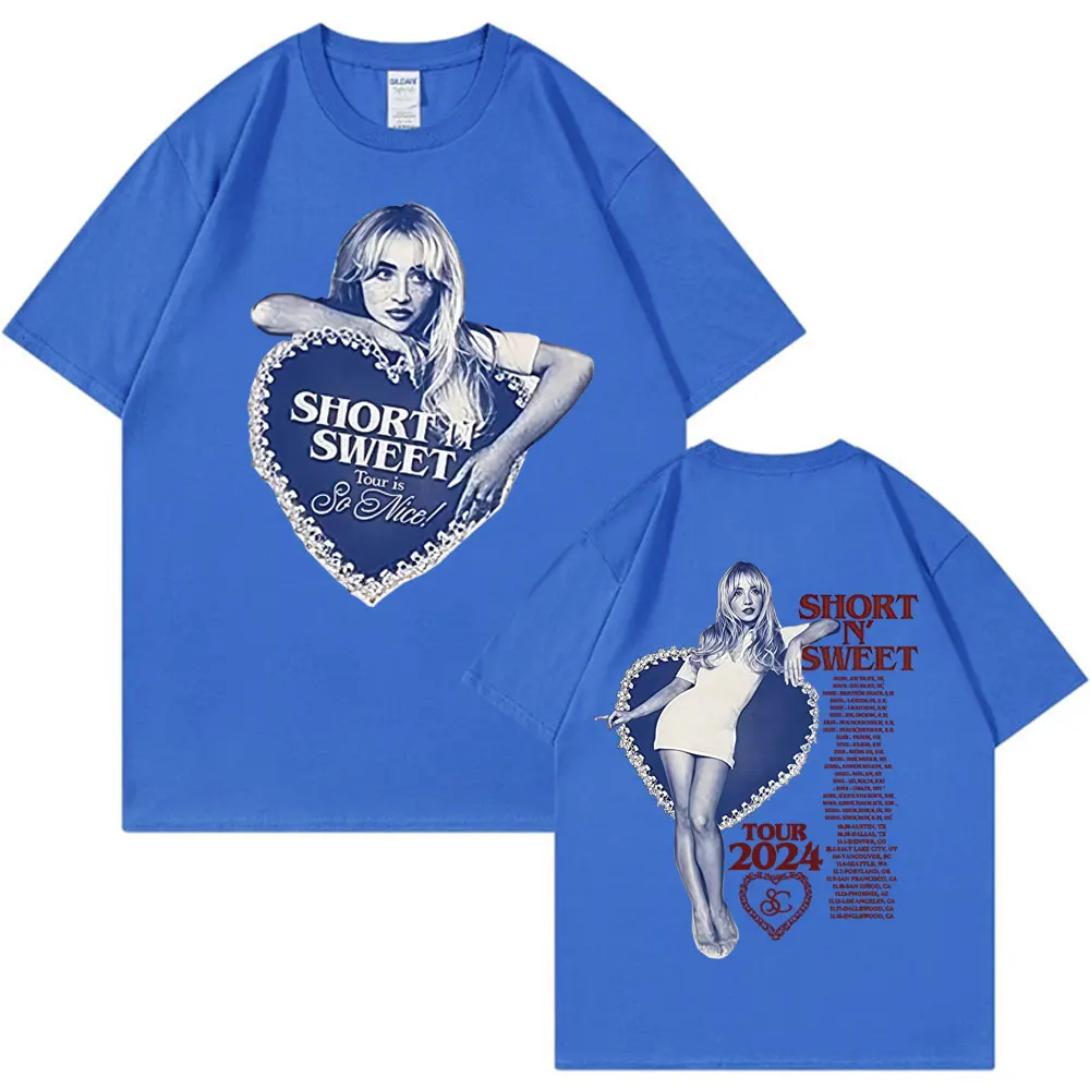 Sabrina Carpenter Short N' Sweet Tour 2024 Graphic T Shirt