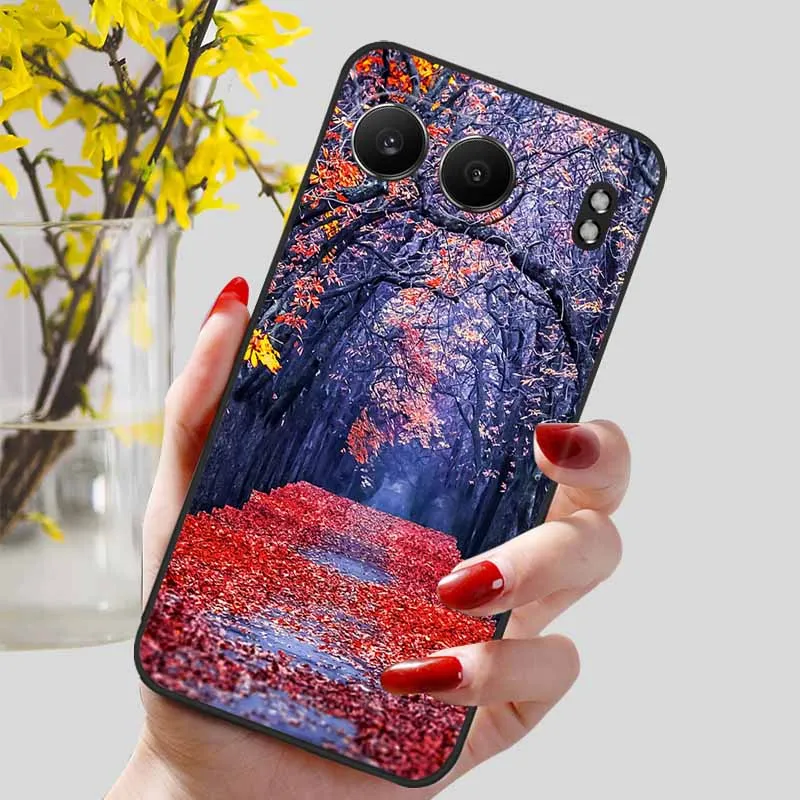 Luxurious Soft TPU Silicone Phone Cover - Beautiful Protective Back Shell