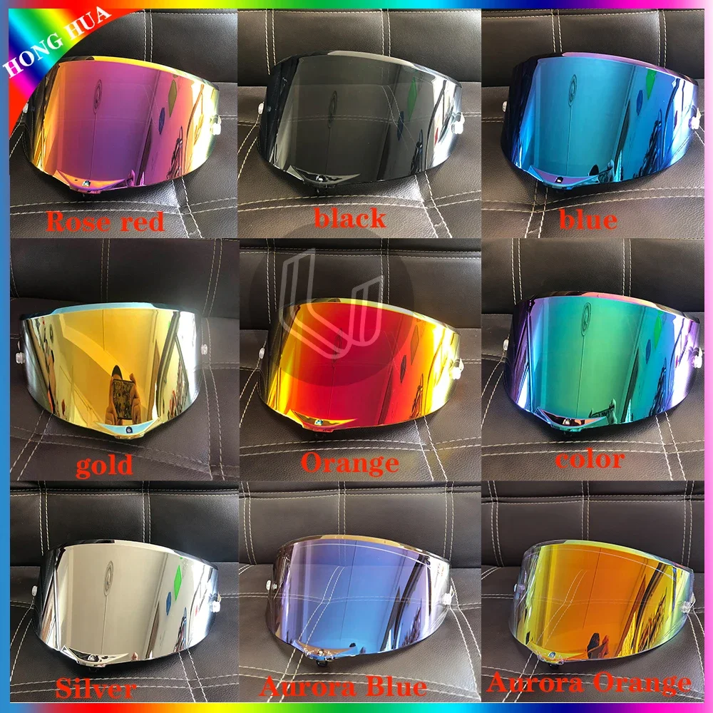Casco Scudo Per Agv Pista Gp R Gp Rr Corsa R Corsa Rr Race3 Casco Visiera Protezione Uv Casco Moto Visera Sunshield Lens