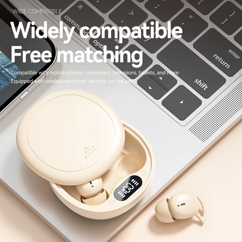 2026 Ultra Thin Sleep Headphones Berlin Noise Canceling Long Playtime Bluetooth No Pressure Invisible Comfort for Adults Kids