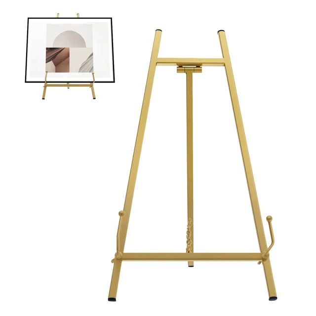 Mini Shelf Metal Small Easel Frame Painting Craft Holder Desktop Painting Table Name Card Stand Display Holder for Photo Wedding 1