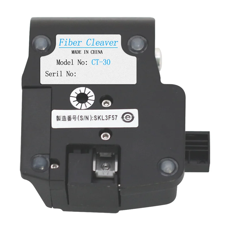 High Precision CT-30 Optical Fiber Cleavercold Splicing Hot Melt Suitable Fiber Cleaver