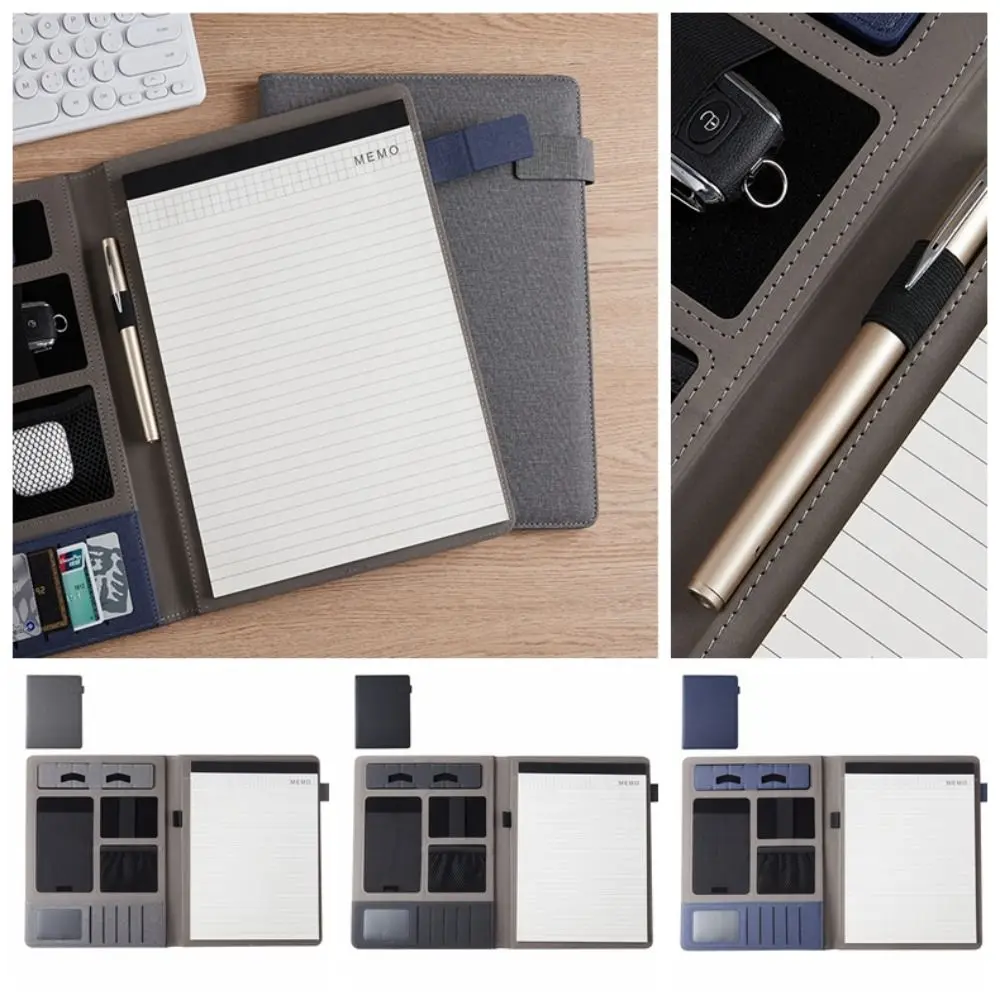 Negotiations Notepad A4 Conference Folder Memo Clipboard Contract File Folder Business Clipboard Leather A4 File