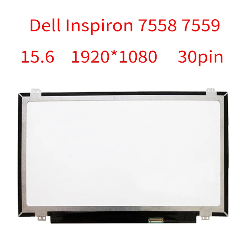 

1080p Laptop Matrix 15.6" LED LCD Screen For Dell Inspiron 7558 7559 P55F For DELL D/PN 0YHDGT FHD Non-touch Panel Replacement