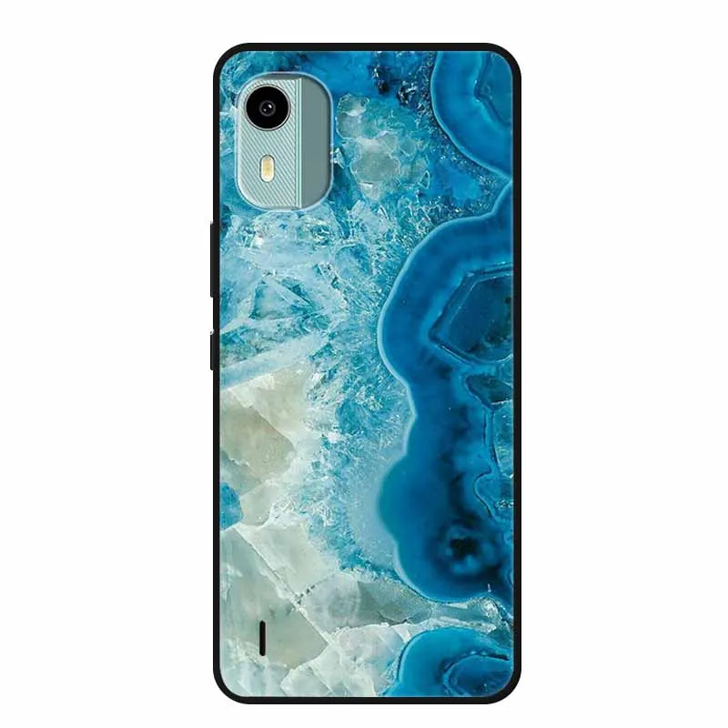 Marble Soft Silicone TPU Phone Back Cover Case - Stylish Protective Bumper