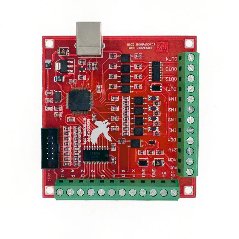 Description Picture 5 of itemBreakout Board CNC USB MACH3 4Axis 100Khz Support Stepper And Servo Motor Interface Driver Motion Controller Driver Board