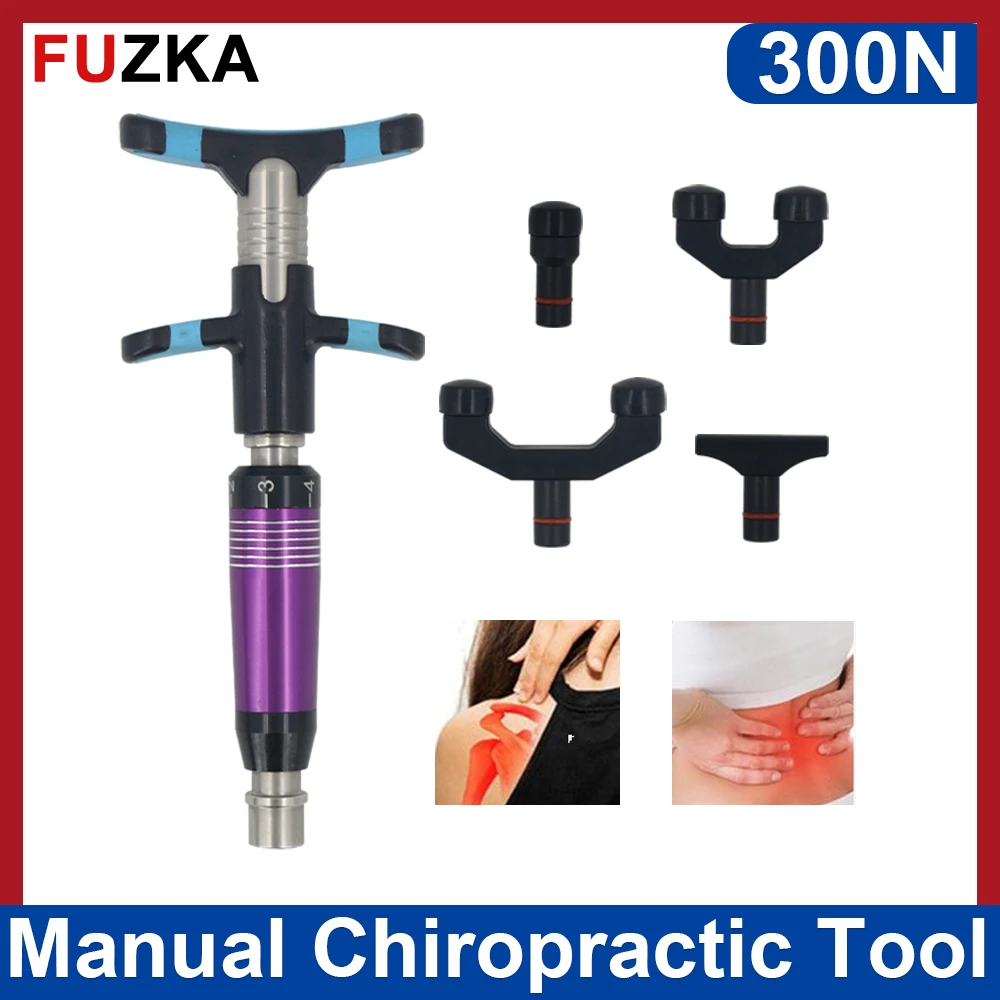 

Портативный инструмент для хиропрактика ручной регулируемый прибор для коррекции позвоночника 4 дюйма уход за здоровьем массаж тела корректор позвоночника