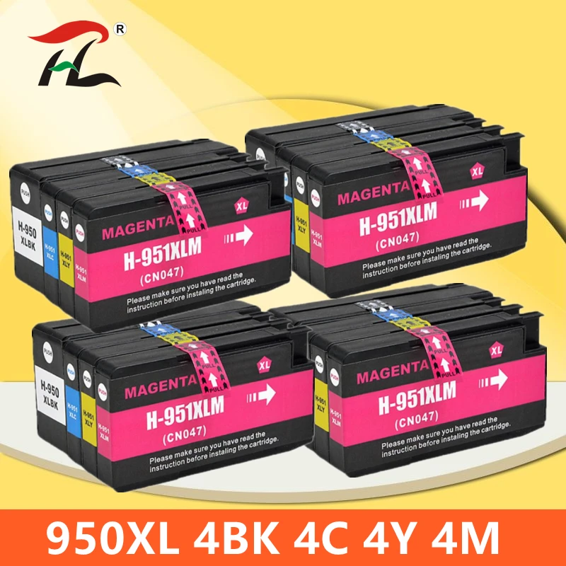 

Совместимый чернильный картридж 950XL 951XL для HP 950 951 XL для принтера HP Deskjet 8600 8610 8615 8620 8630 8625 8660 8680