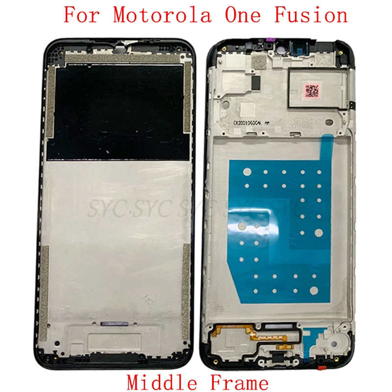 

Middle Frame Housing LCD Bezel Plate Panel For Motorola Moto One Fusion Phone Metal LCD Frame Repair Parts