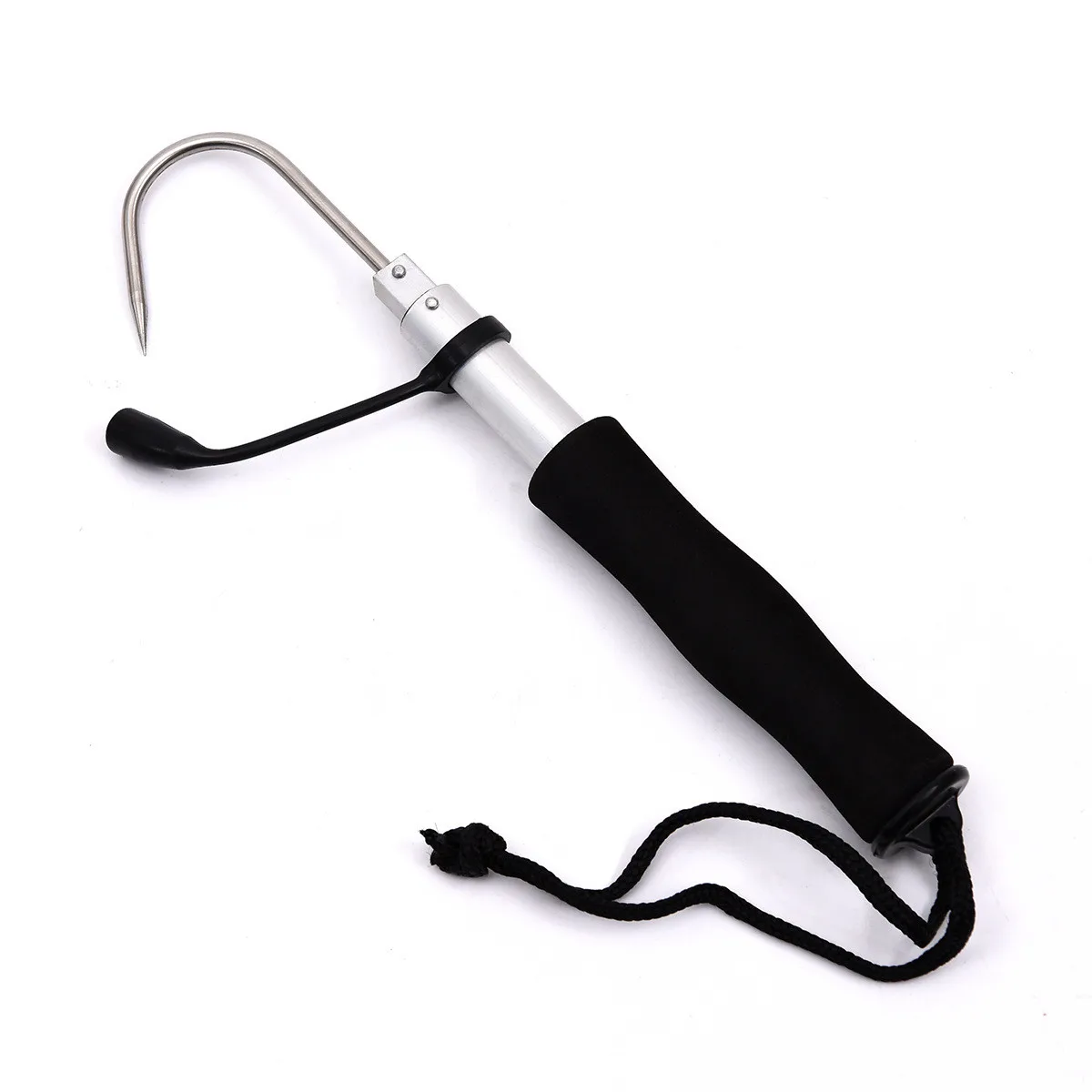 

Stretchable 60cm Aluminum Alloy Fish Hooker for Stainless Steel Ocean Fishing Durable Suitable for All Kinds