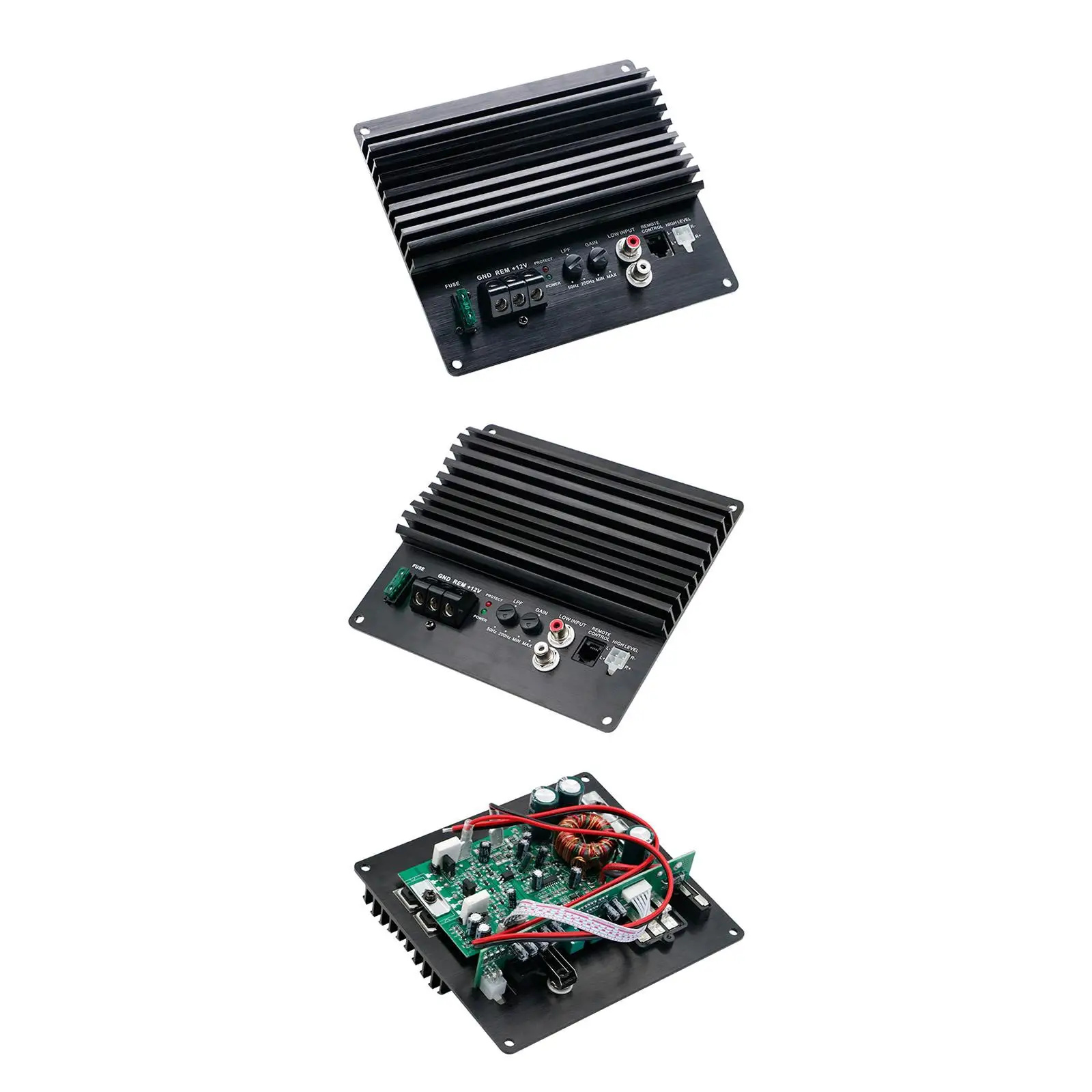 Audio Amplifier 120W High Power Bass Audio Subwoofer Amp Car Audio for Car Speaker Sound System Crossover Network Car Speakers