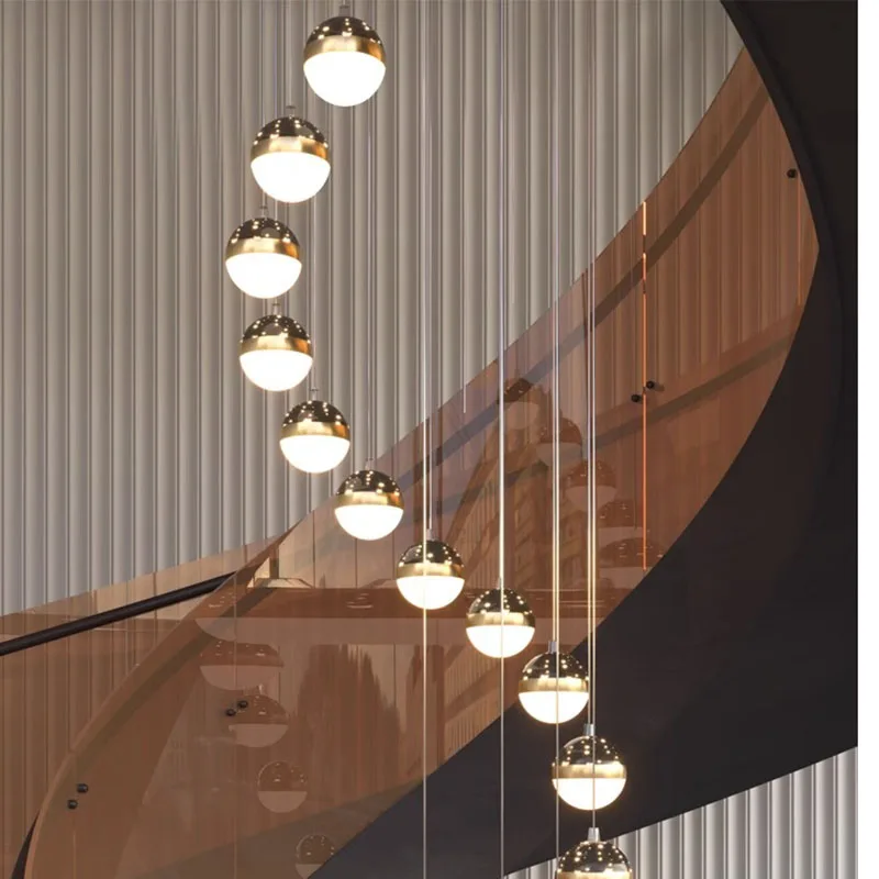 

Nordic home decor dining room Pendant lamp lights indoor lighting stair lamp hanging light chandelier lamps for living room