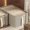 1/3PCS Collapsible Clothing Organizer Thicken Clothes Storage Bag Pants Sweater Storage Cabinets Drawers Organizer Containers 2