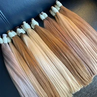 Cheveux à tresser en vrac sans trame, 100% cheveux humains vierges brésiliens Remy, extensions de cheveux naturels, 50g 100g, couleur blonde 1B 6