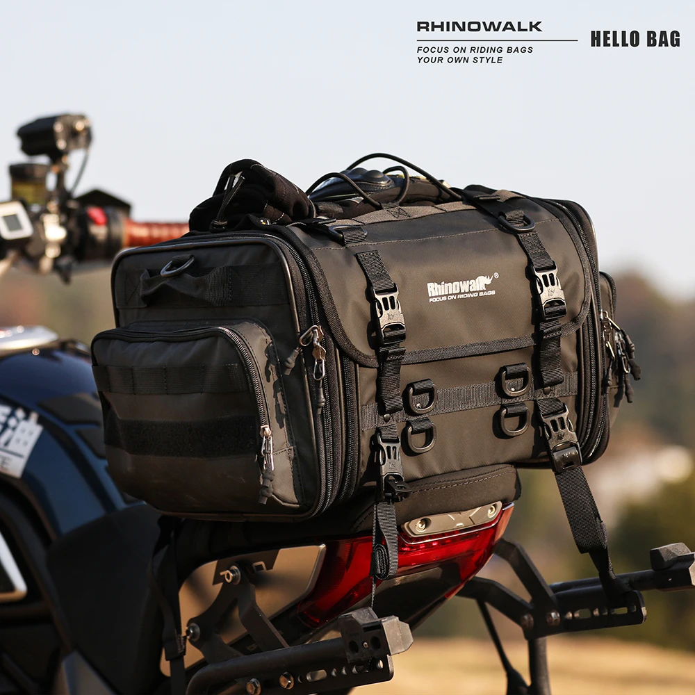 Rhinowalk Motorcycle Travel Luggage Bag Waterproof 19L-80L