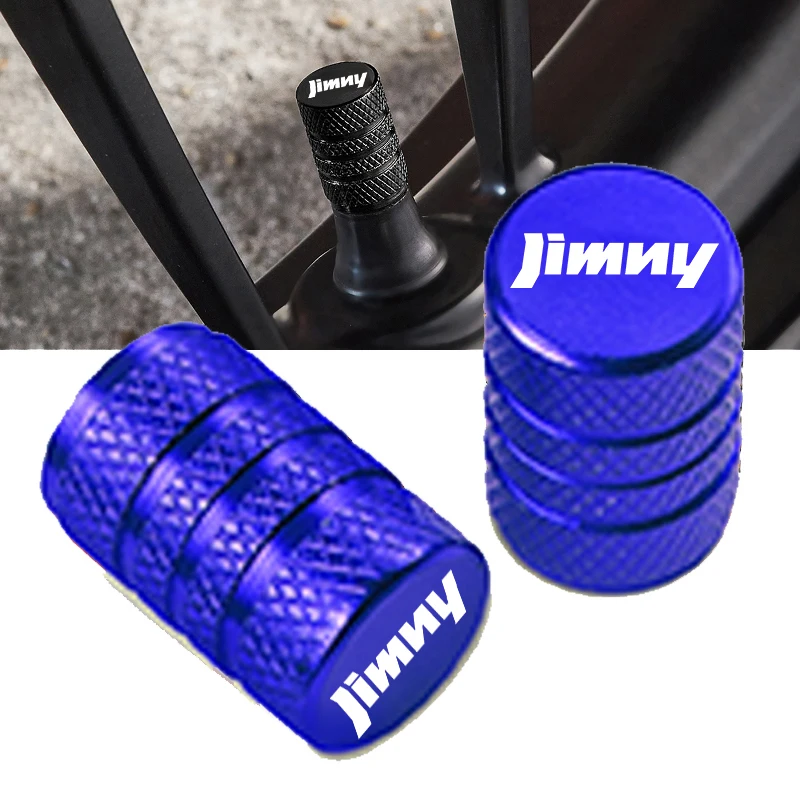 For Suzuki jimny Car Wheel Tire Valve Caps Tyre Stem Covers Airdust Waterproof Accessories car wheel caps