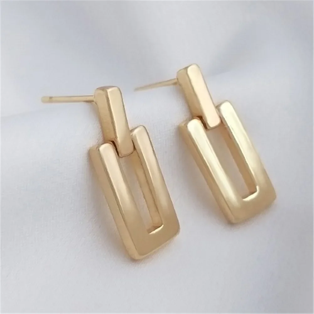 

Серьги-подвески из серебра 925 пробы, 14 к