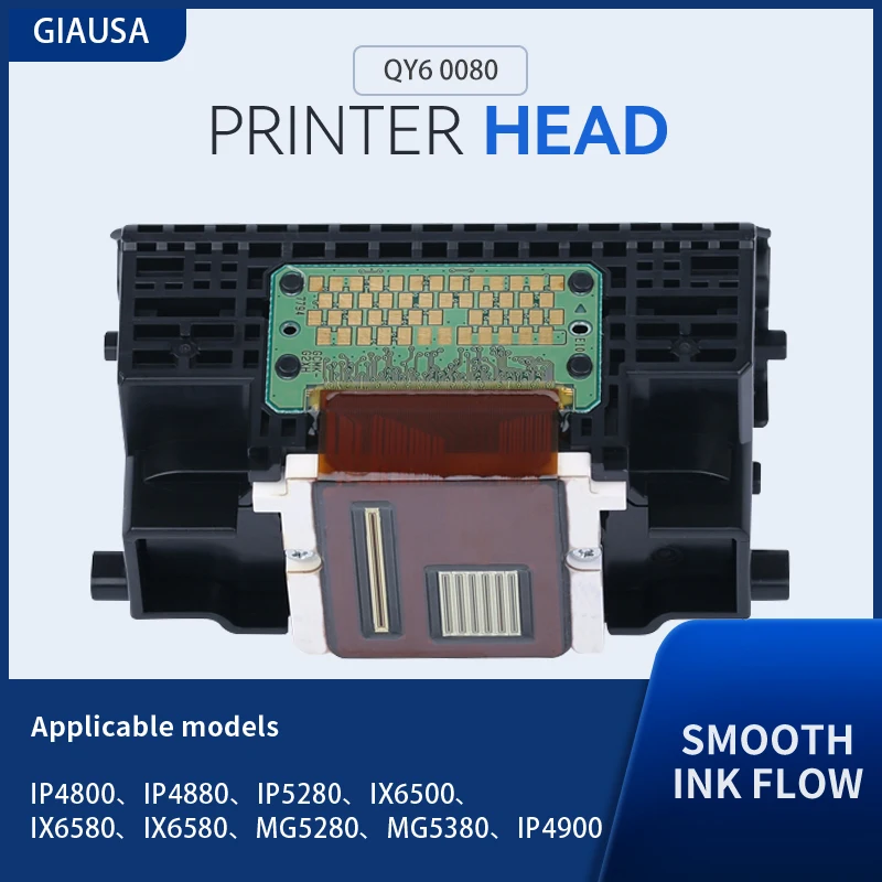 

Printhead QY6-0080 Print Head For Canon IP4980 IP4900 MG5280 MG5380 MX888 IX6500 IX6580 IP4800 IP4880 QY6 0080 Printer Head