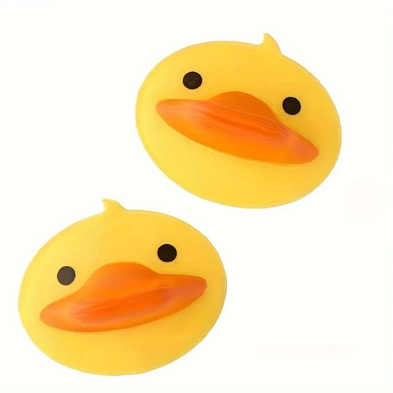 2pcs of Adorable Yellow Duck Silicone Pot Holders-Heat Resistant,Mini Oven Gloves for Kijavtchen Cooking&Baking-Kitchen