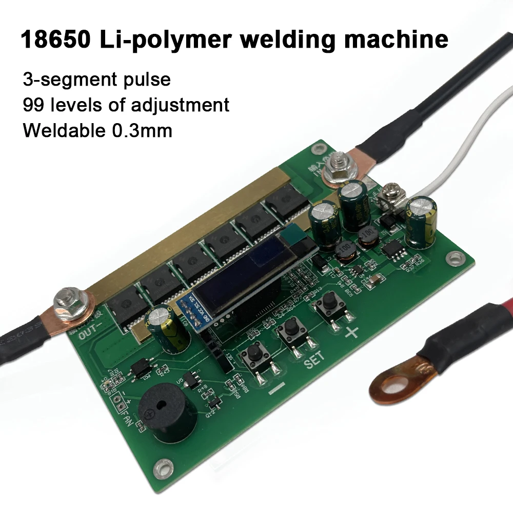 

12V Spot Welder Module with Welding Pen DIY Spot Welder Kit Intelligent Spot Welder Control Board Kit for Lithium Battery 18650