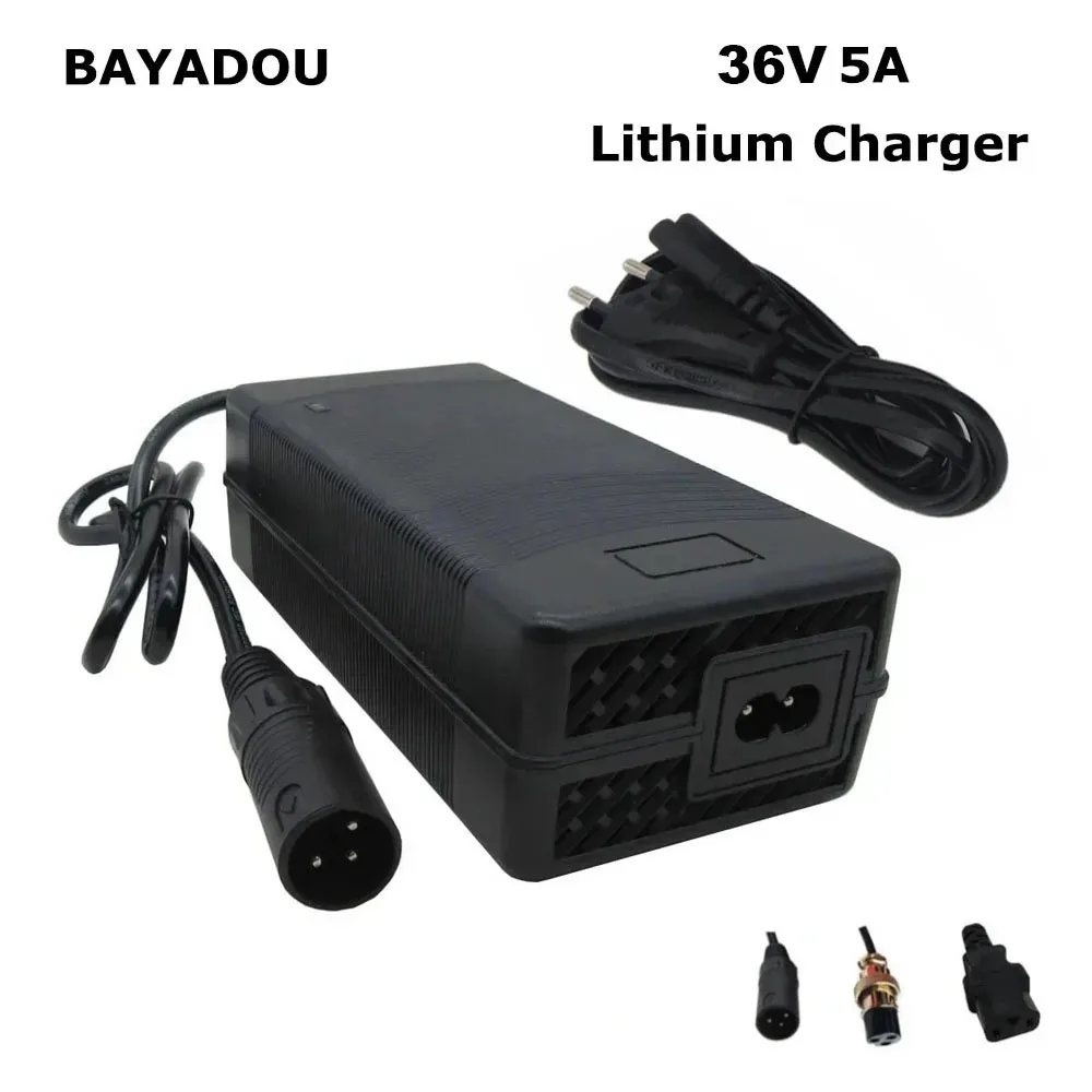 Lithium 36v E Bike Charger 36V Ebike Battery 12Ah 10Ah 8Ah Lithium