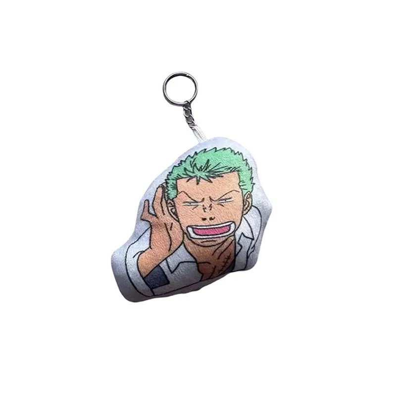ワンピースアニメフィギュアキーホルダー,ゾロ,ルフィ,画像装飾,バッグ
