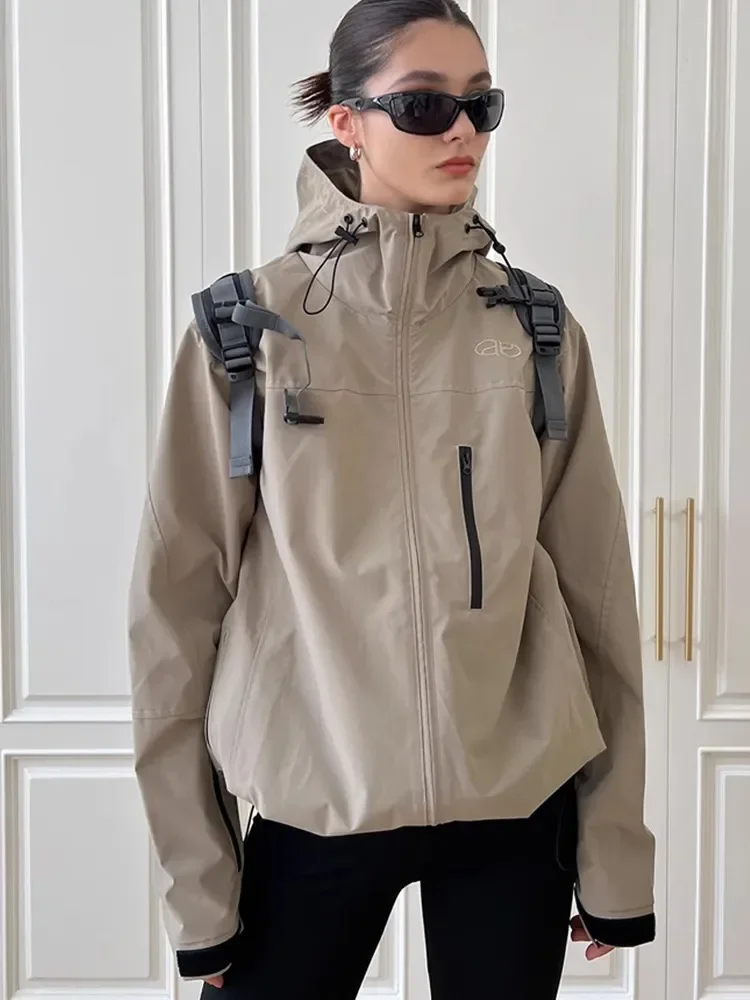 Panna Jacket | Women's Autumn Casual Hooded Jacket with Zipper