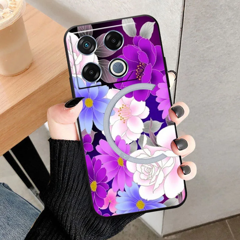 Sleek Black TPU Shockproof Phone Case - Soft Silicone Protective Back Cover