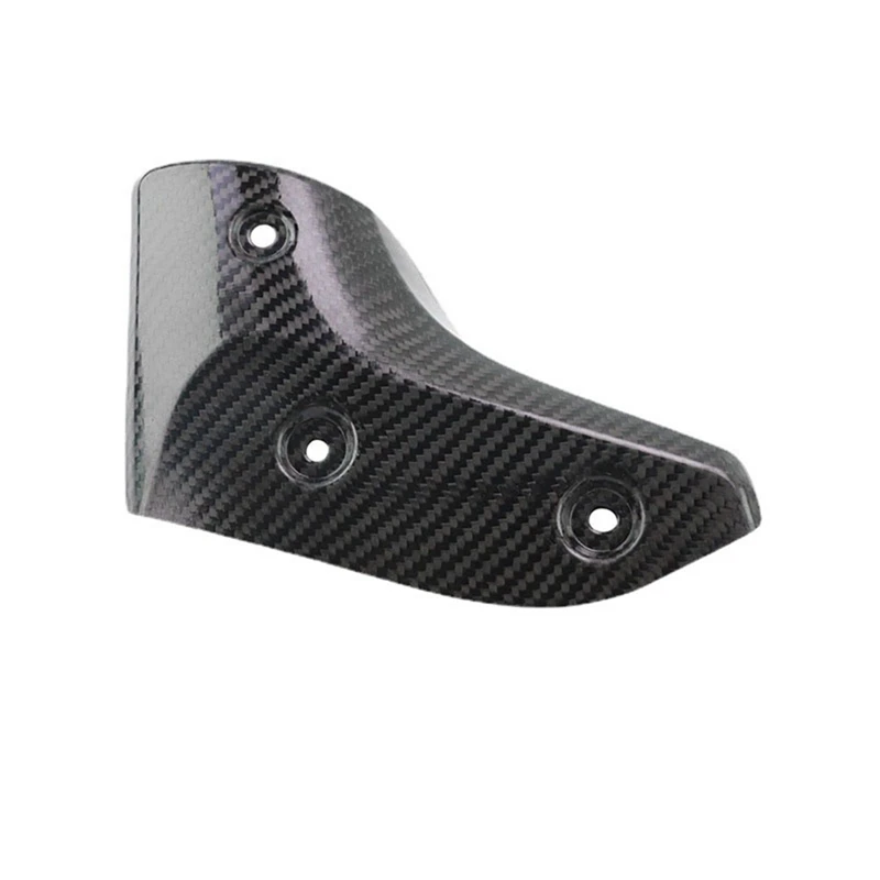 

Carbon Fiber Front Exhaust Pipe Guard Protector Decorative Cover For YAMAHA T-MAX 560 530 Tmax560 Tmax530 17-21