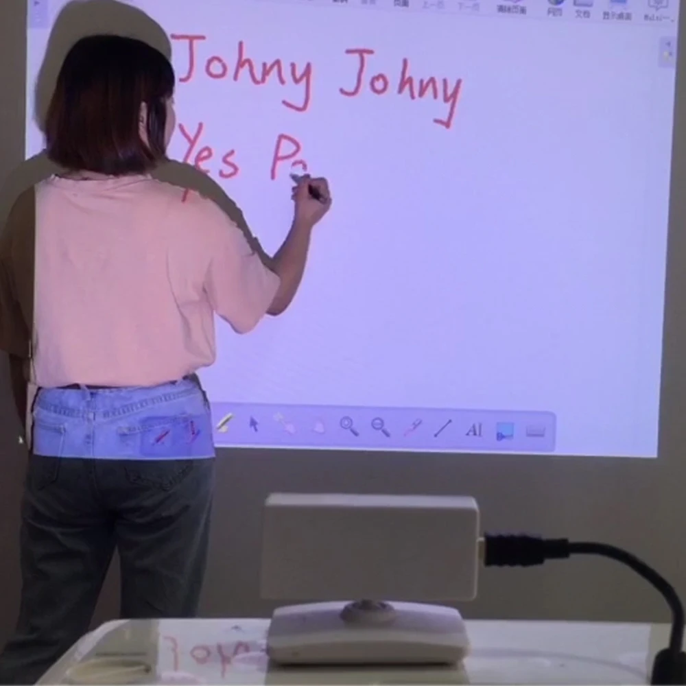 Low Price Mutil Touch Interactive Whiteboard for Education, Meeting, Training High Resulotion Fridge Magnetic Whiteboard