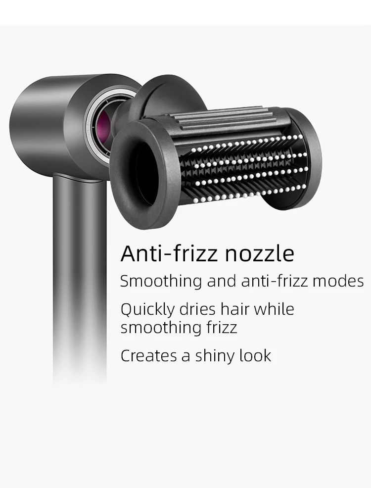 Description Picture 4 of itemAnti-Flying Nozzle For Dyson Supersonic Hair Dryer HD15 Accessories New Flyaway Dryer Attachment Nozzles 200 â„ƒ without Melting
