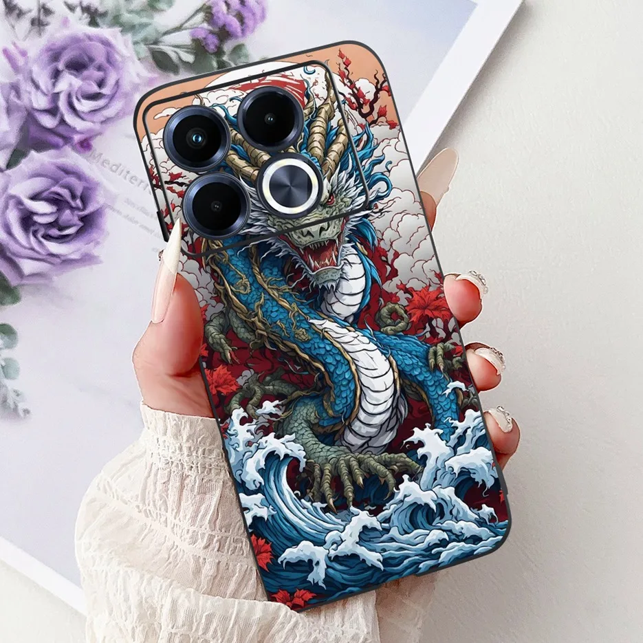 Luxury Fashion Painted Matte Phone Case, Soft Bag Design