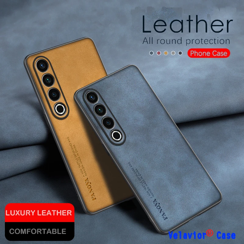 

Case Meizu 20 Pro Luxury Leather Anti Drop Case Anti Slip Shell Funda for Meizu 20 18 Pro 18X Cover Protection Shockproof Coque