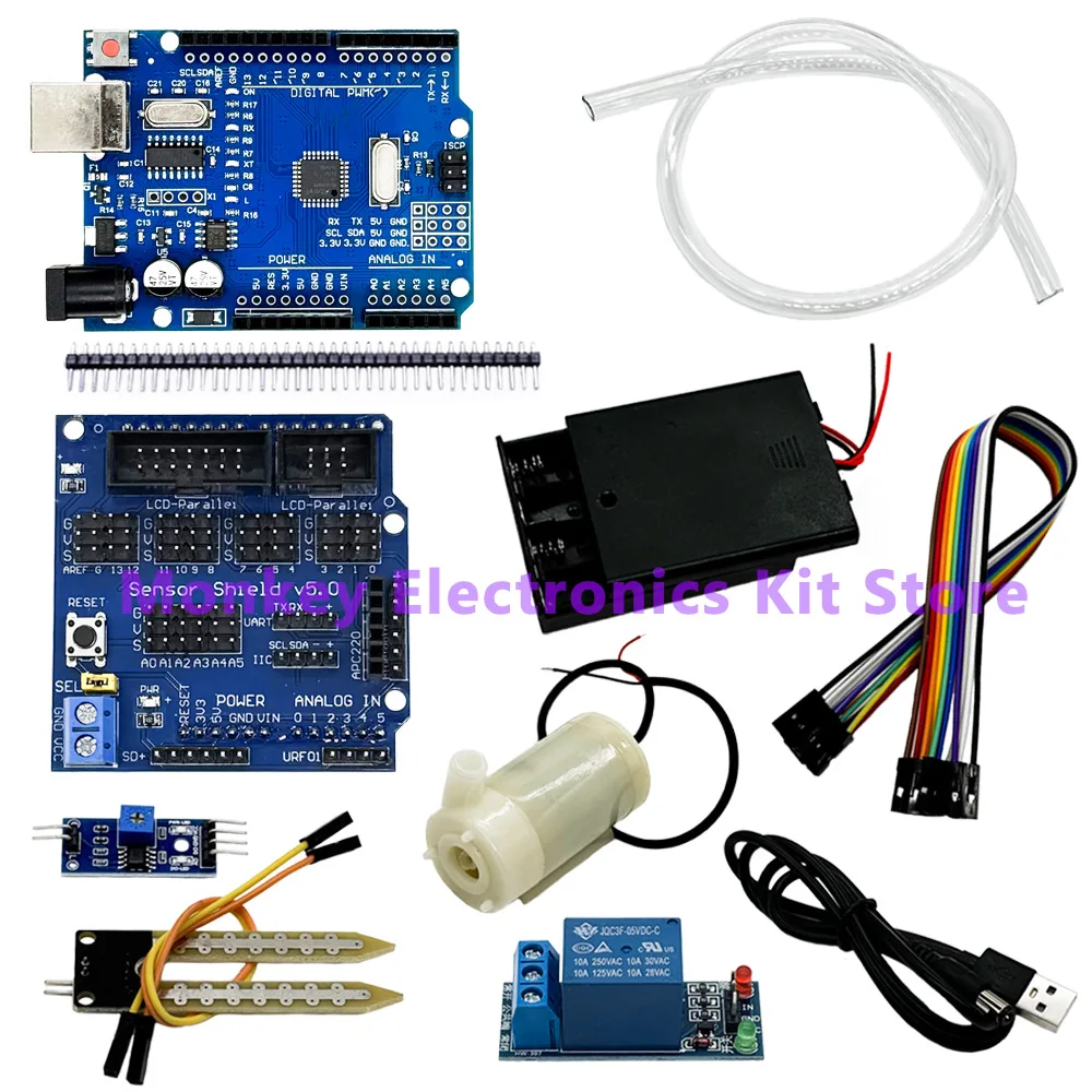water pumping kit  for R3 Development edition Board Automatic irrigation module DIY kit soil moisture detection automatic - 2