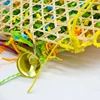 5 Bags Bird Toys Colorful Shred Paper Foot Beak Grinding Stuffing Foraging Toy Refill for Parrot Conure Chewing Gift Wrapping 2