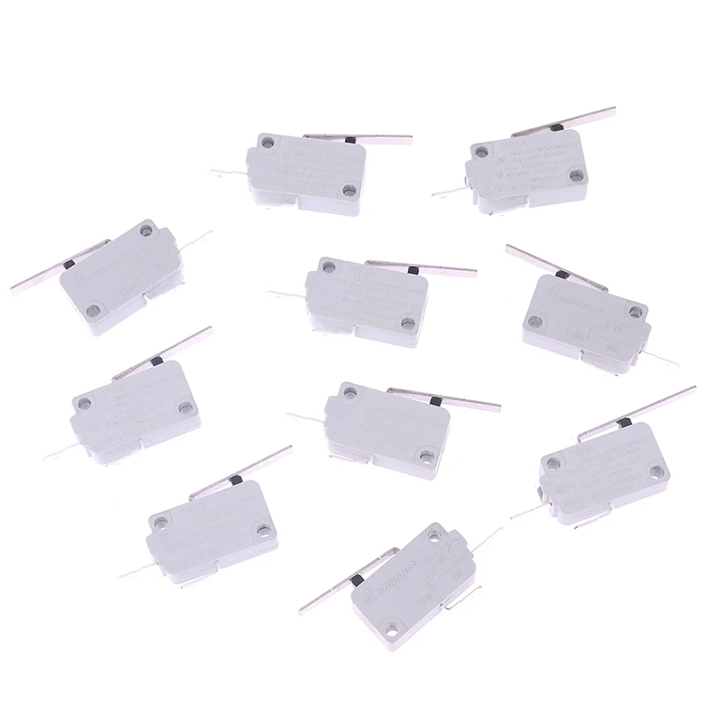 Kw3A-16A 커피 머신 전자 레인지 도어 마이크로 스위치, 정상적으로 열림, 가전 제품 안전 제한 여행 스위치, 1 개