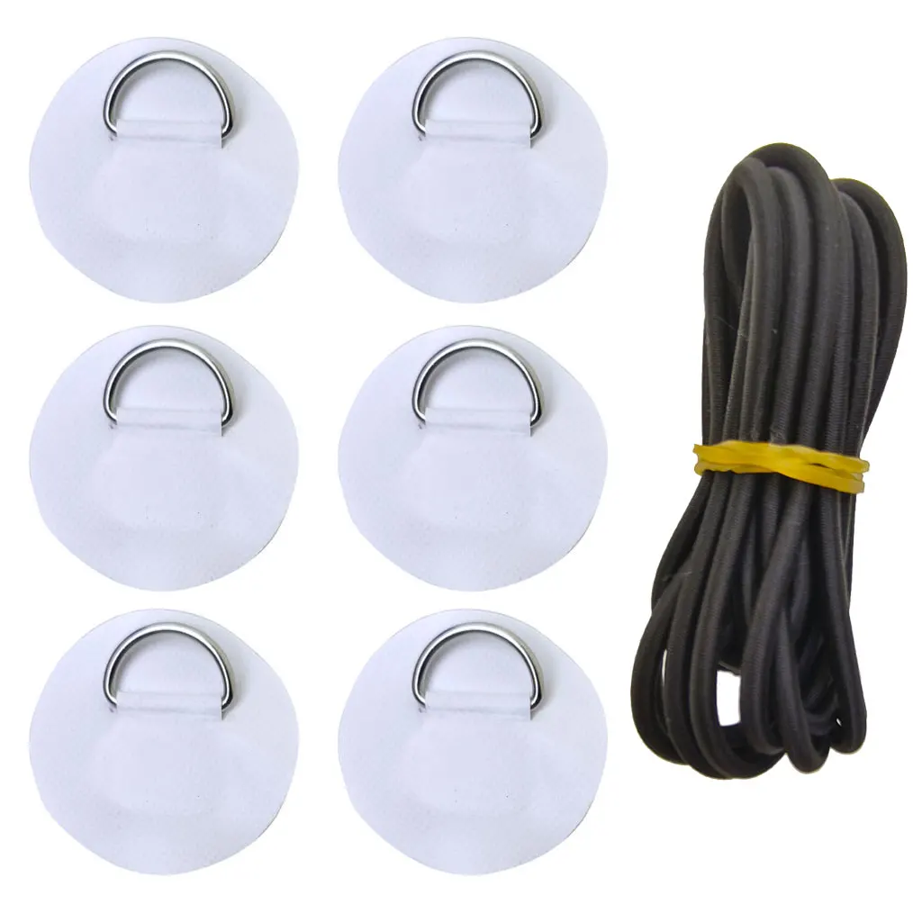 Versatile 6.5CM D-Ring PVC Patch for Watercraft and Outdoor Gear