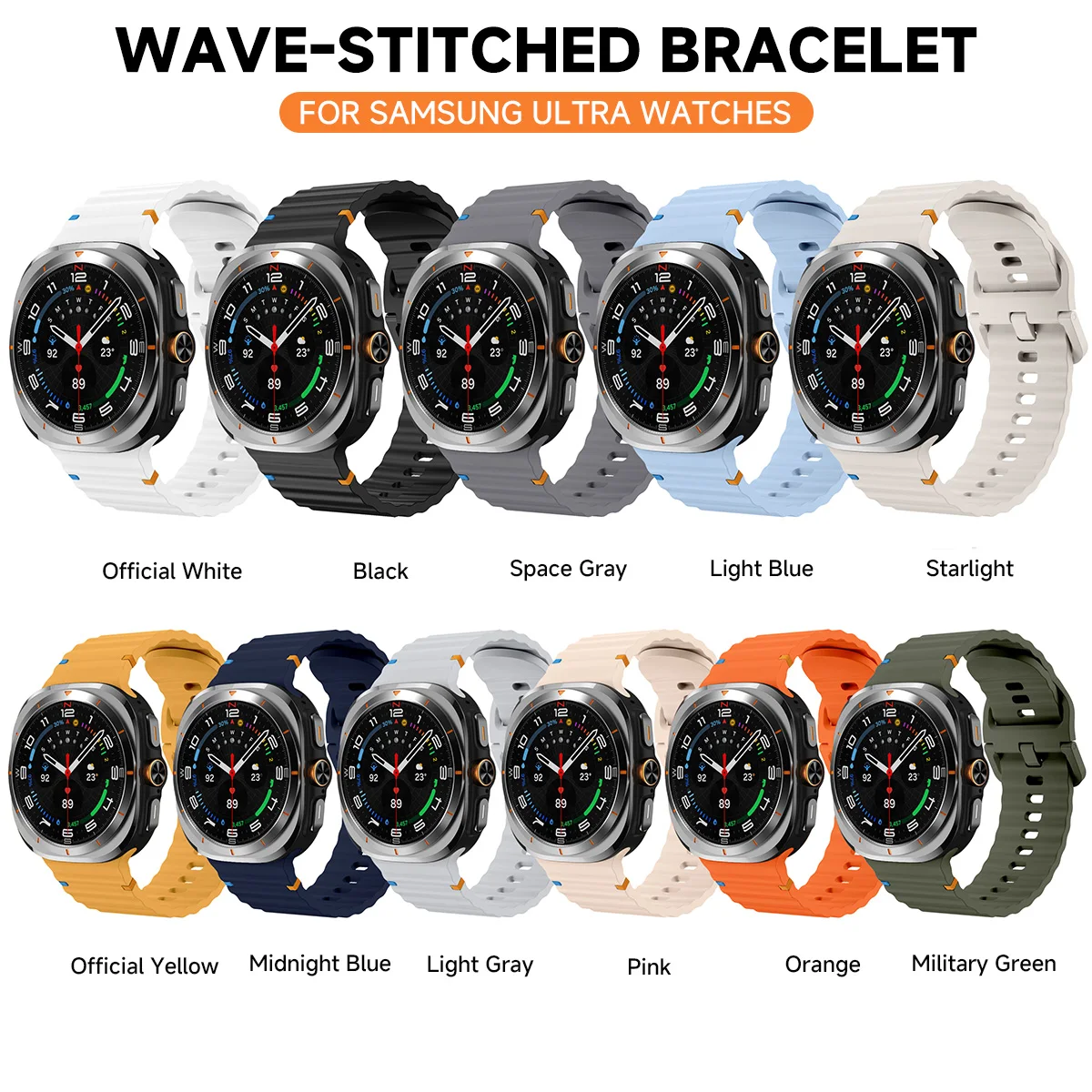 Silicone Sport Band Strap