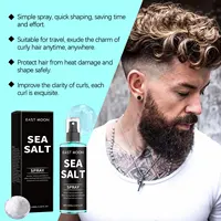 Spray coiffant au sel de mer, boucles paresseuses, définition, amélioration, épaissir, forte tenue, Non gras, moelleux, vague naturelle, huile nourrissante pour cheveux 3