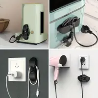 Enrouleur de cordon, organisateur pour appareil de cuisine, enveloppe de cordon, gestion de câbles, support à Clip pour friteuse à Air, fixateur de Machine à café, 3 pièces 5