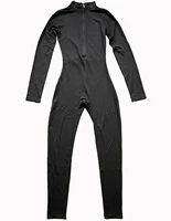 Women‘s Jumpsuits Long Sleeve Yoga Suits Slim Fit Stretch One Piece Romper Sexy Fitness Female Basic Elastic Zipper Sportwears - Image 4