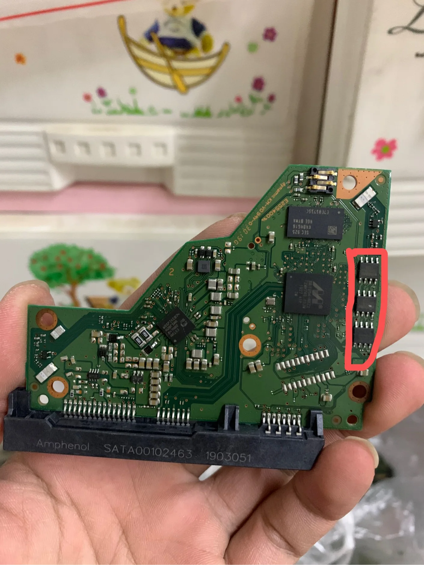 wd disco rígido pcb desbloqueio pcb placa decrypt pcb suporta